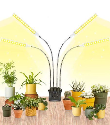 LED Plant Grow Light With Clip