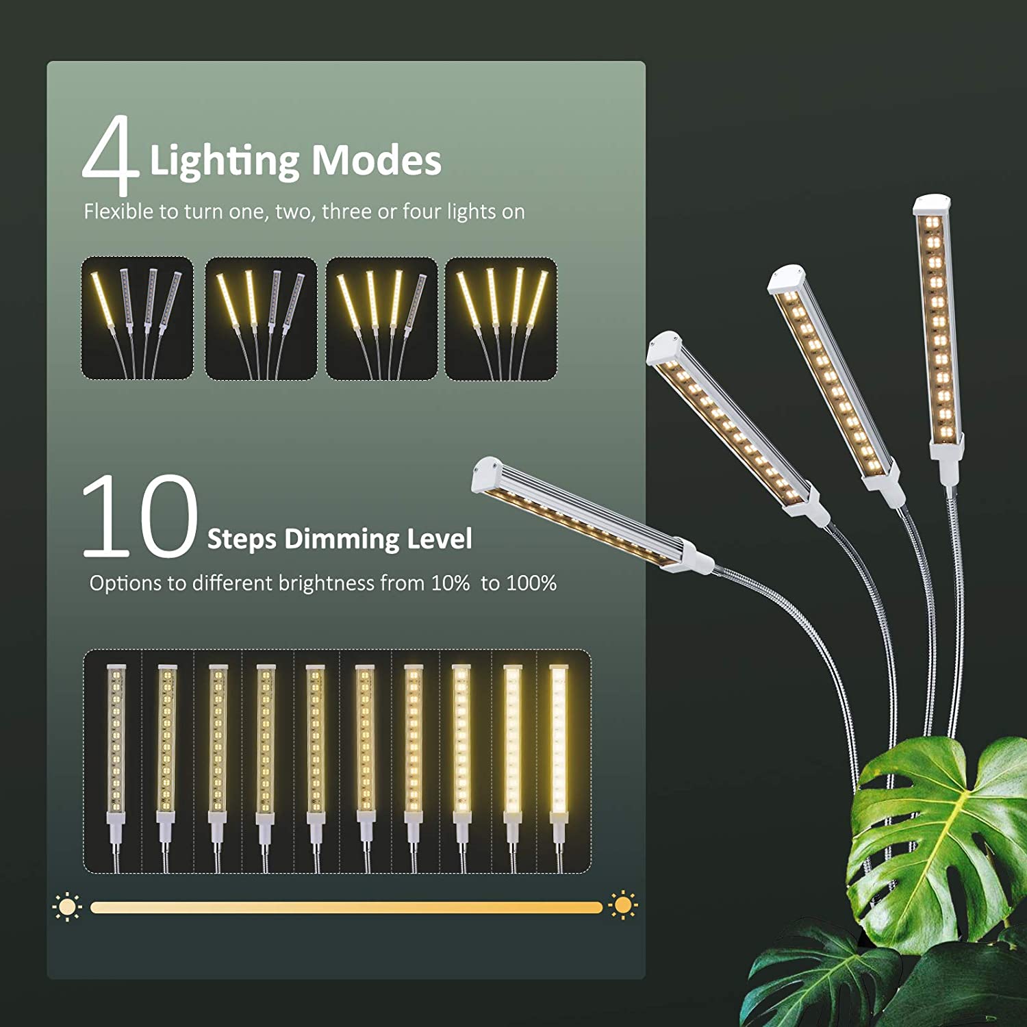 Tripod LED grow light