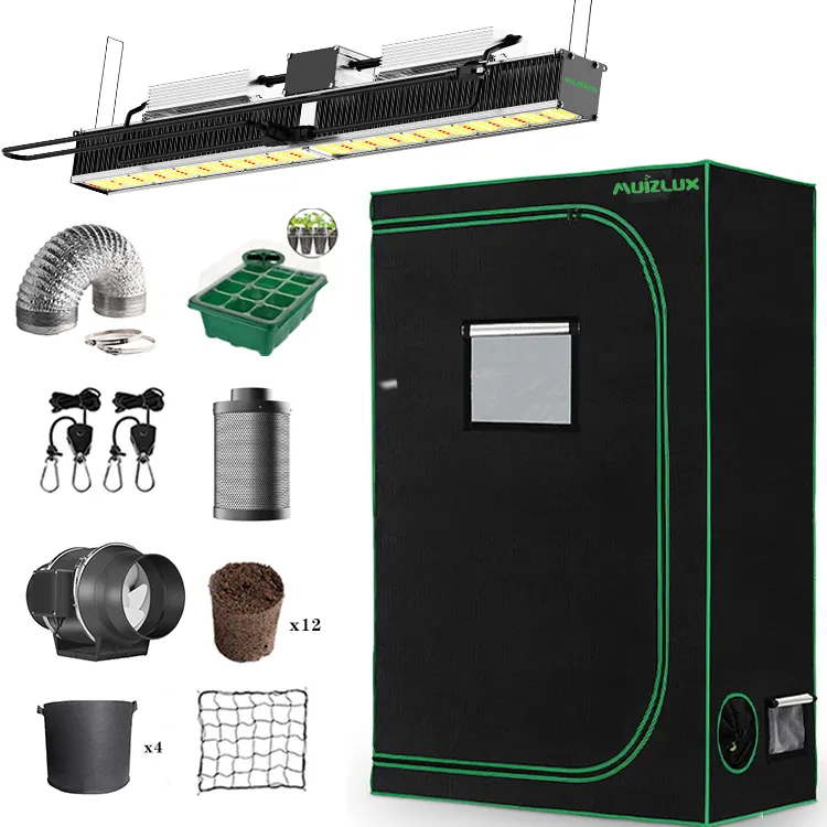 Carbon Filter Complete Kits High Quality Dark Room Hydroponic Indoor Grow Tent Whosale